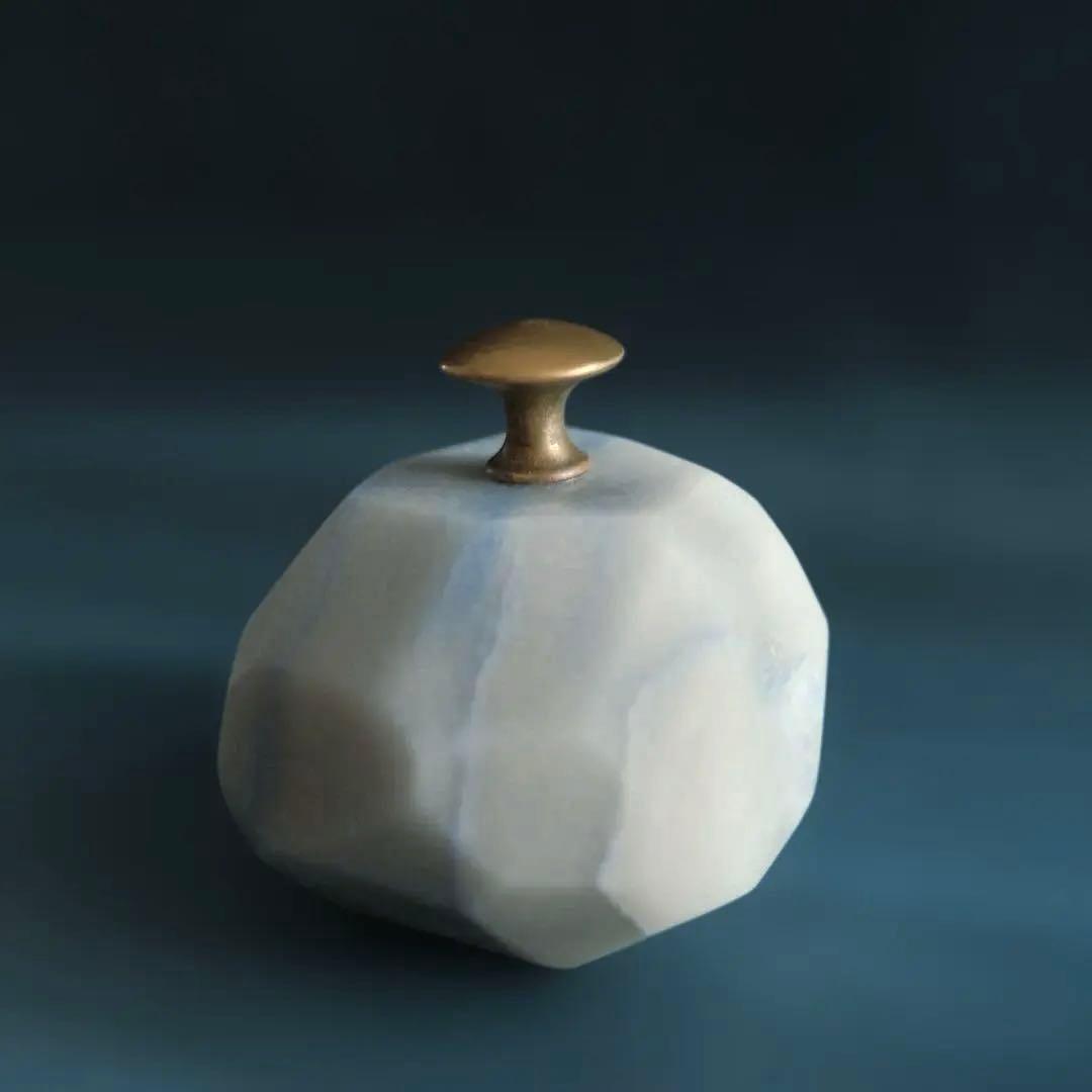 アルチザン 大理石 オブジェ ペーパーウエイト イタリア 職人