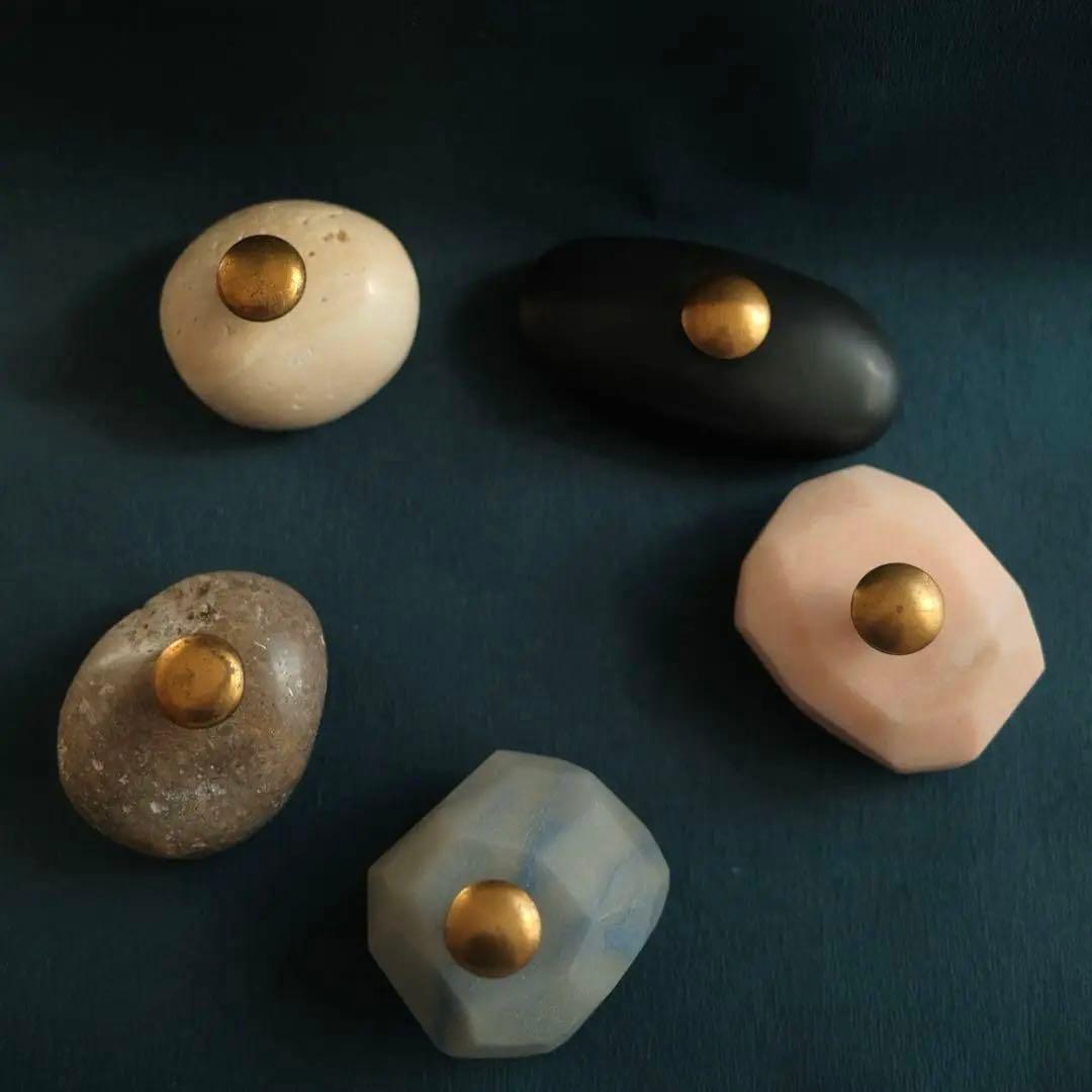 アルチザン 大理石 オブジェ ペーパーウエイト イタリア 職人