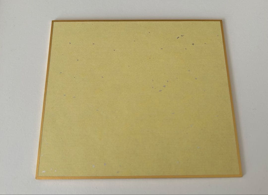 ヴィッセル神戸　イニエスタ選手　ミニ色紙サイン