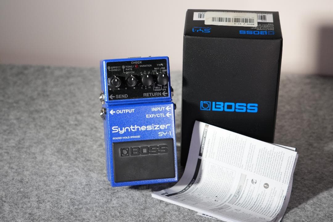 BOSS SY-1 Synthesizer｜シンセサイザー（ギターベース兼用）