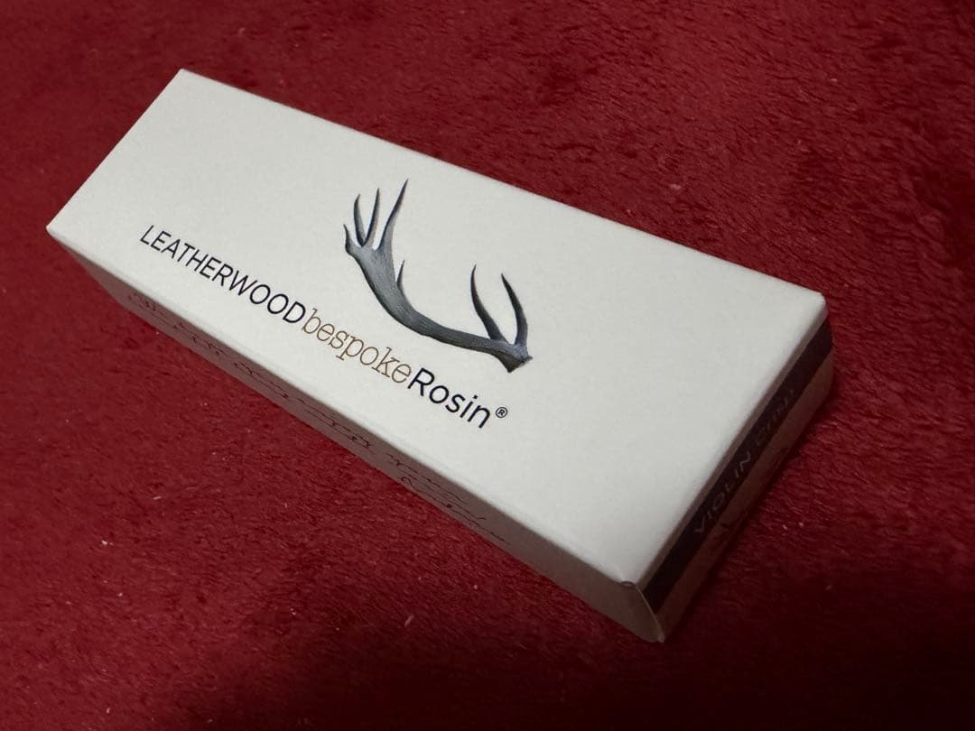 LEATHERWOOD bespoke クリスプ松脂　木製ケース皮ケース