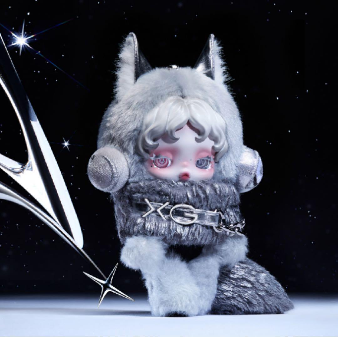 新品未開封2個 SKULLPANDA XG スカルパンダ ぬいぐるみペンダント