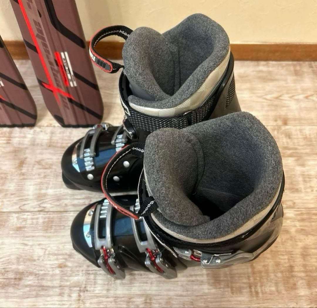 ◾️カービングスキーセット　スキー板163㎝　ブーツ27㎝　男性用　メンズ用