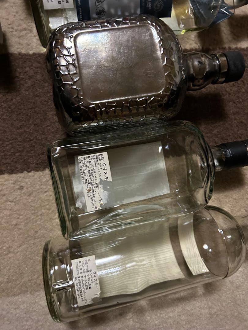 ※空瓶※ ウィスキー 空瓶 まとめ売り