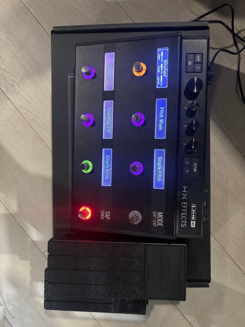 Line 6 HX Effects + EX - 1二個　箱説　電源付き　完動品