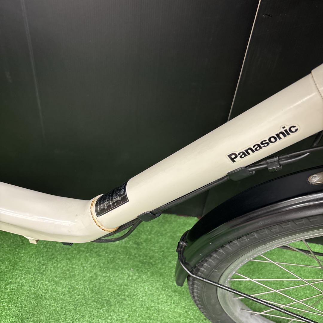 電動自転車 Panasonic Gyutto アイボリー 3人乗り対応　46