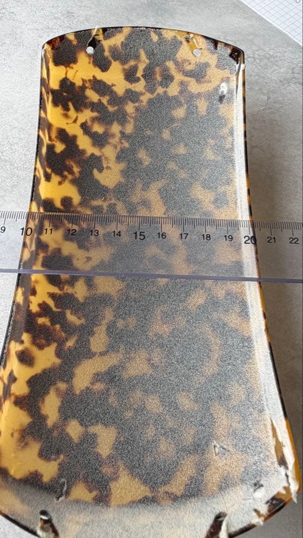 三味線　胴掛　鼈甲調