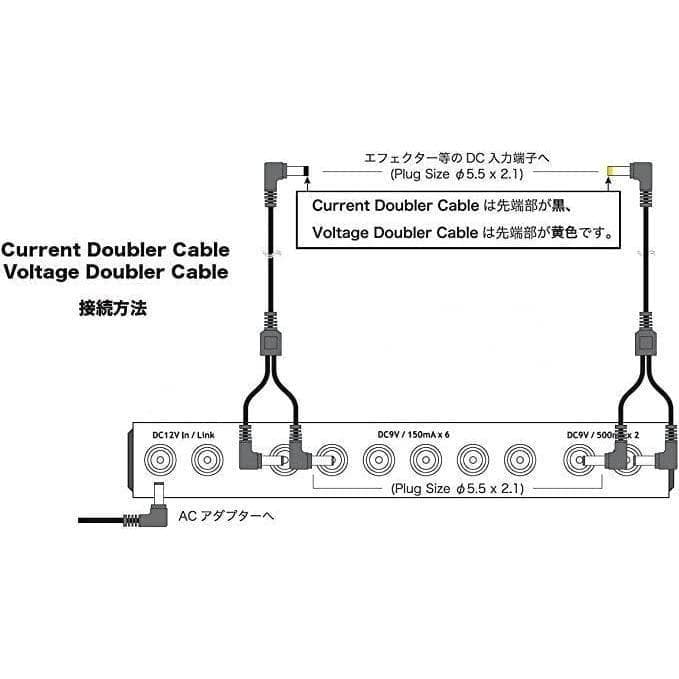 CAJ DC-DC Station II　エフェクター用パワーサプライ