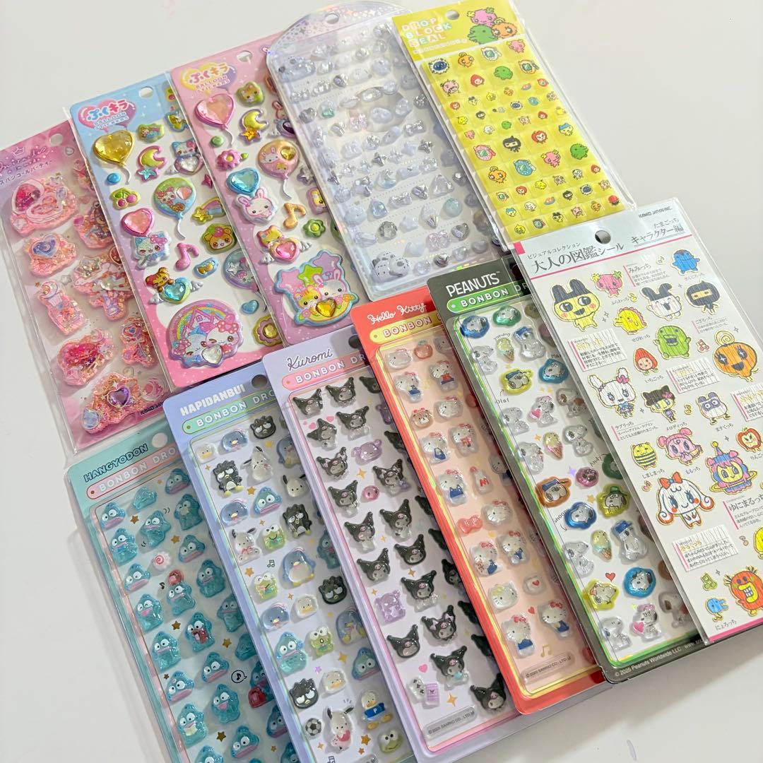 ボンボンドロップシール シール まとめ売り サンリオ たまごっち 正規品