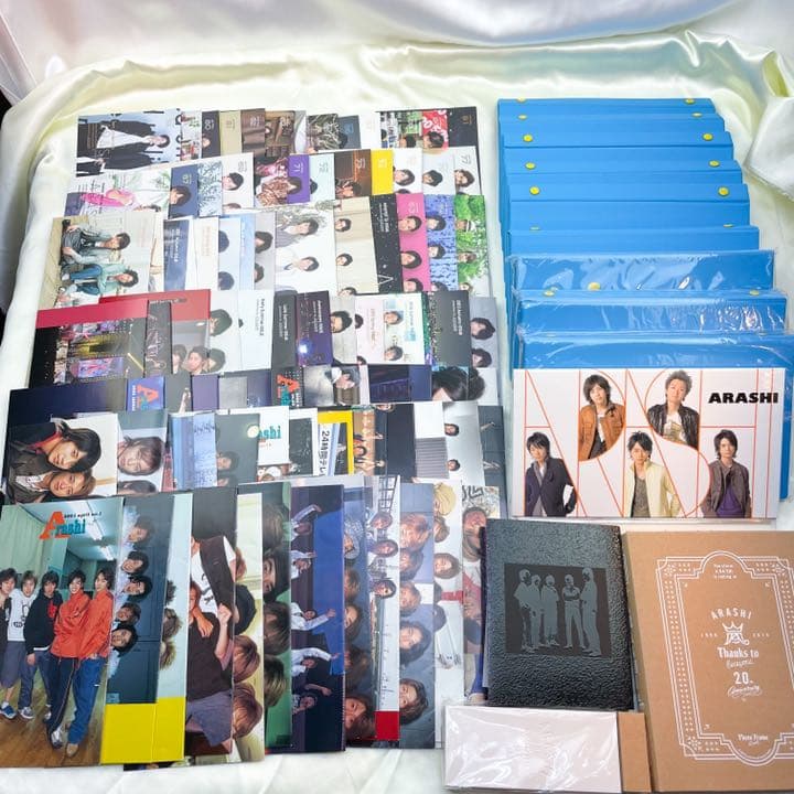 嵐 会報 1から95冊 ＋ 写真集  ＋ フォトフレーム ＋ ホルダーセット