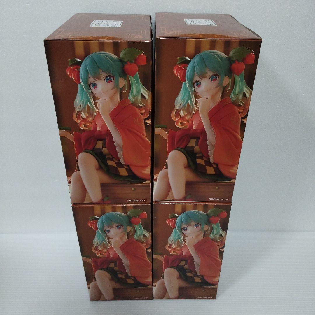 初音ミクぬーどるストッパーフィギュア Flower Fairy ほおずき 4個