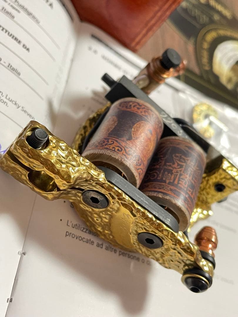 Sunskin tattoomachine shaderタトゥーマシン手製の機械