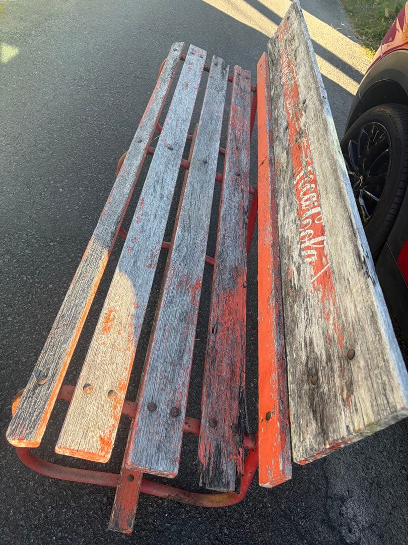 希少 コカコーラベンチ コカコーラ ベンチ