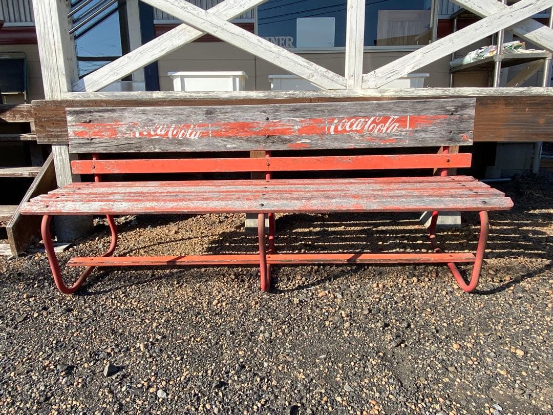 希少 コカコーラベンチ コカコーラ ベンチ