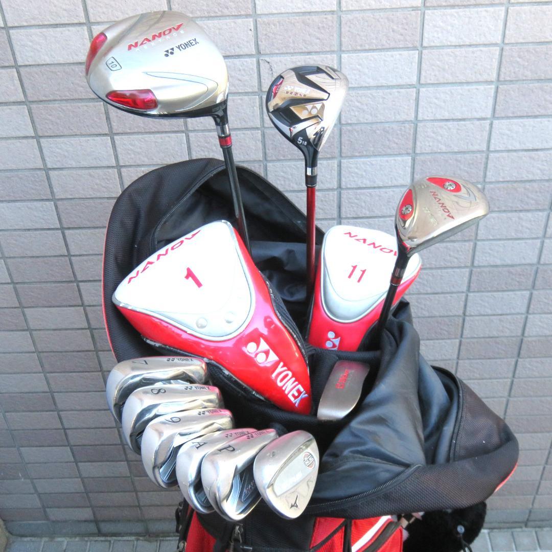 ゴルフセット　YONEX　1W　FW アイアン パター　10本　右利き