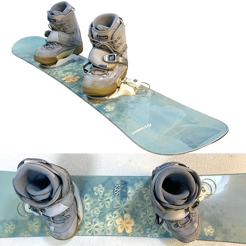 【3点セット】キスマーク ANGEL KISS 140 スノーボード レディース