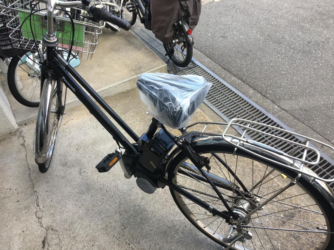 地域限定送料無料　ティモ　16AH　内装5段変速　黒　神戸市　電動自転車