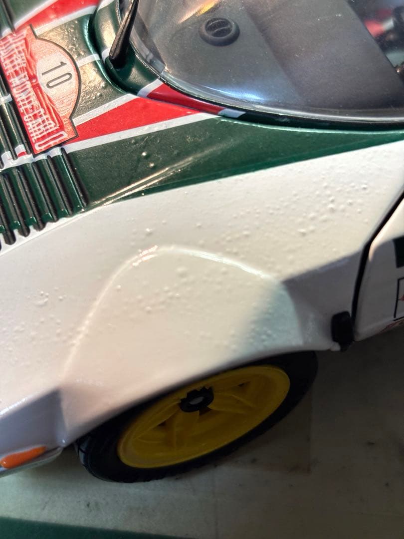 LANCIA STRATOS HF 1976ラリーモンテカルロ優勝仕様ミニカー