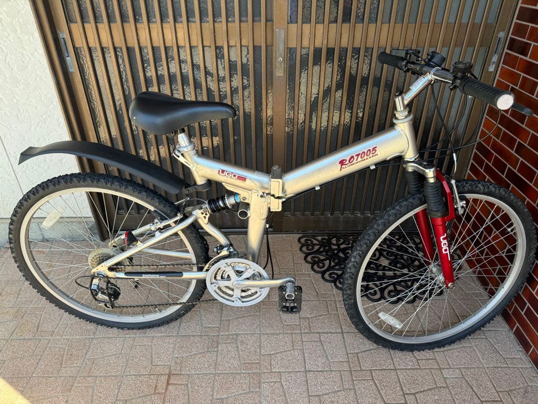 UGO 片山右京モデル　折りたたみ　マウンテンバイク26サイズ