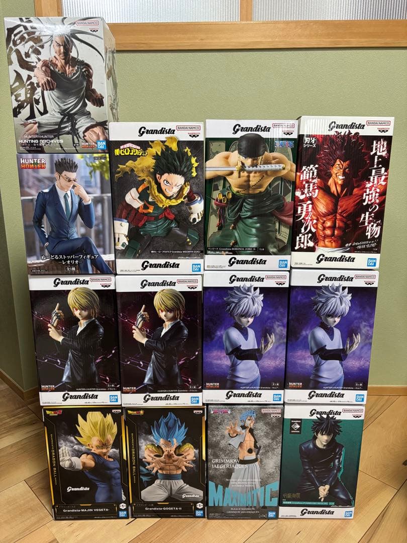 最新プライズフィギュアセット