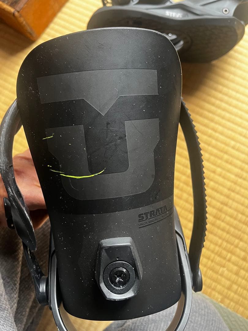 UNION STRATA TEAM HB 22-23スノーボードビンディング 黒