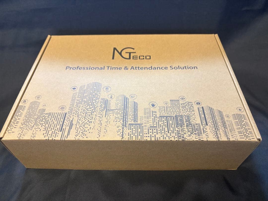 NGTeco タイムレコーダー 指紋認証 勤怠管理 USBデータ転送対応2025