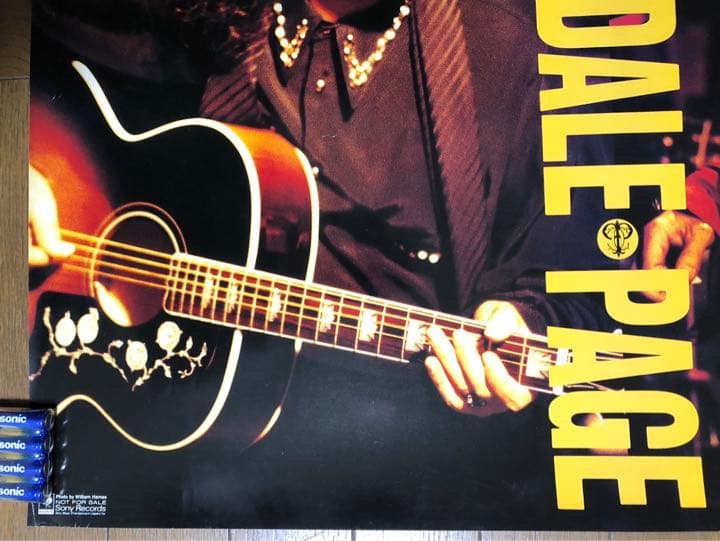 カヴァーデル ペイジ　ツェッペリン　ホワイトスネイク　ポスター　未使用新品