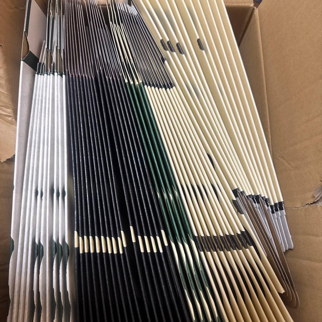 空箱50枚、山崎NV20枚、山崎12年16枚、白州12年4枚、白州NV10枚