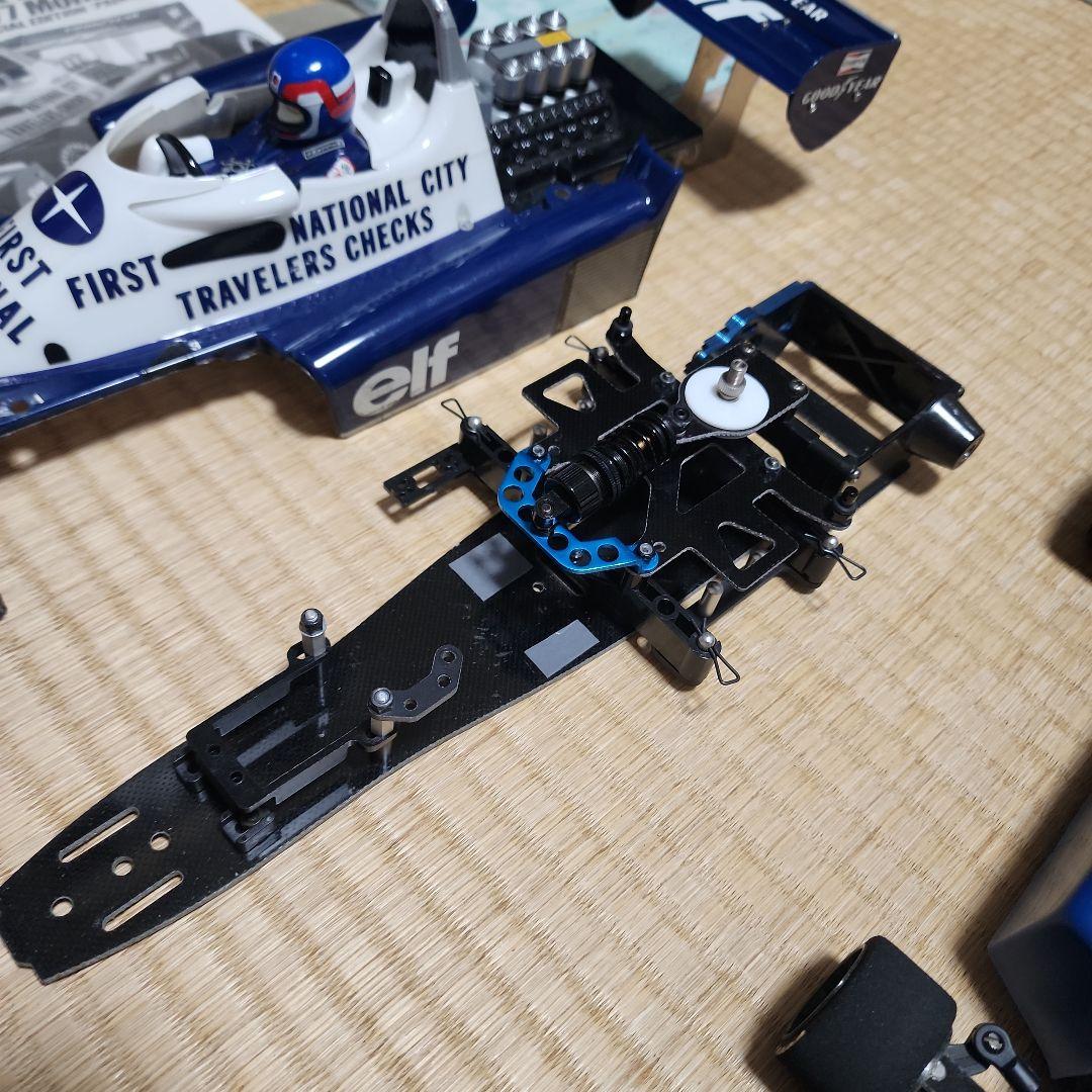 (ジャンク)タミヤTyrrell P34 ラジコンと改造シャーシ　NCNR