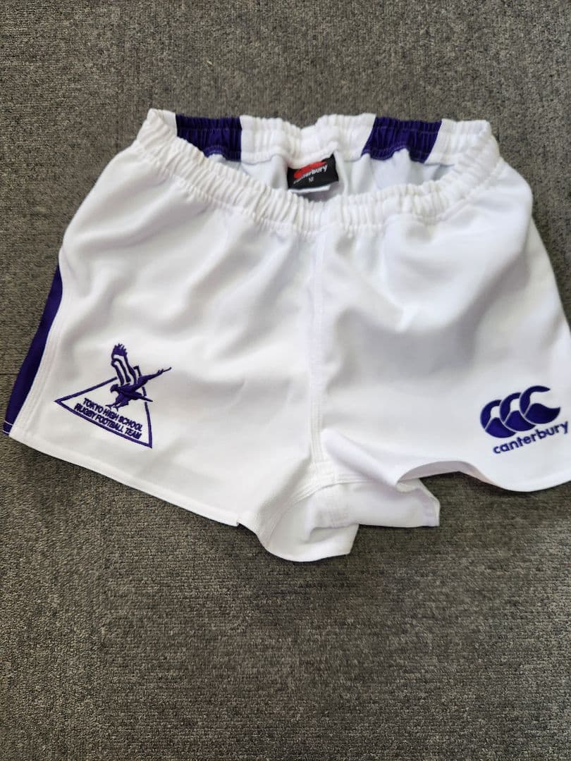 東京高校ラグビー部　公式戦用短パン新品未使用SizeM　ラグビーパンツ