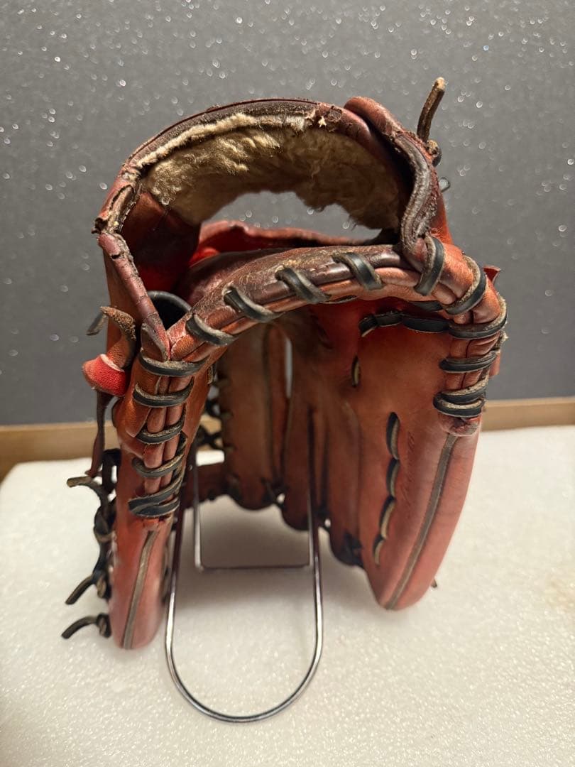 ★美品★ ミズノ グローバルエリート 硬式外野手 革質◎ 良型 左 サウスポー