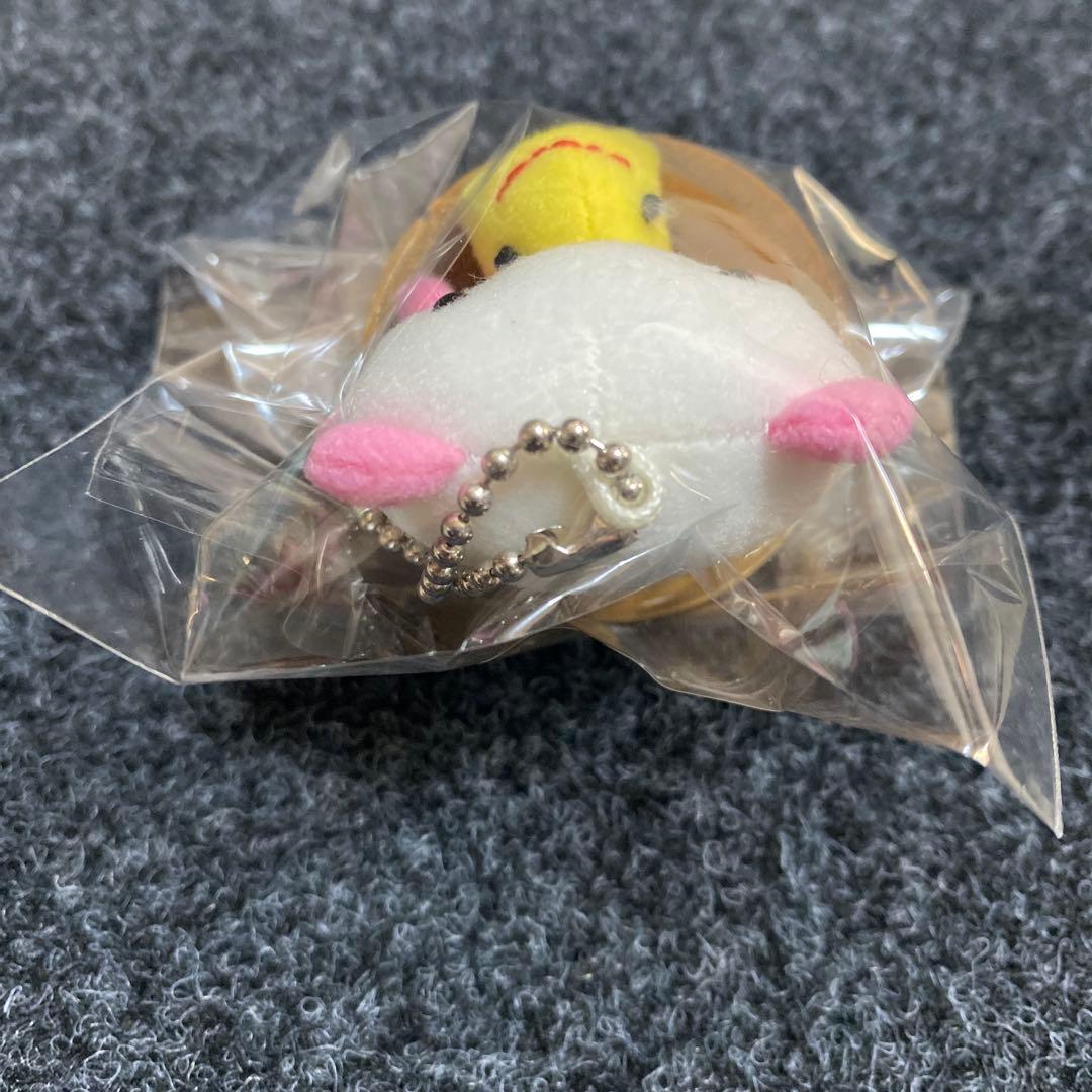 モモパンダ マスコット ぬいぐるみ ぶら²モモパンダ 平成レトロ　サンエックス