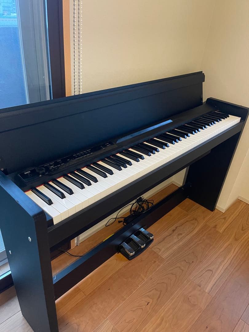 KORG デジタルピアノ 88鍵 黒　LP-380