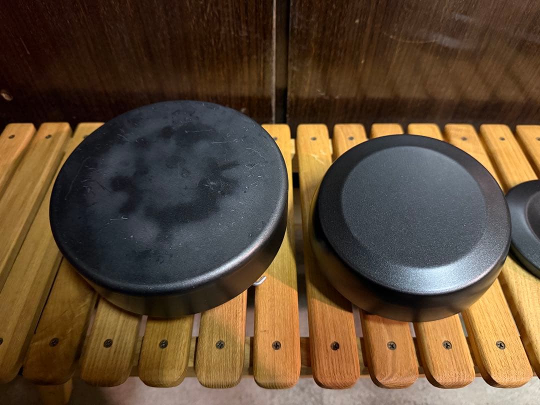 希少 trangiaトランギア ブラックケトル 0.9L 0.6L ２個セット