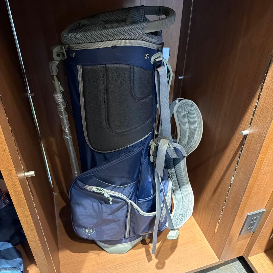 BRIEFING 限定　ネイビー キャディバッグ