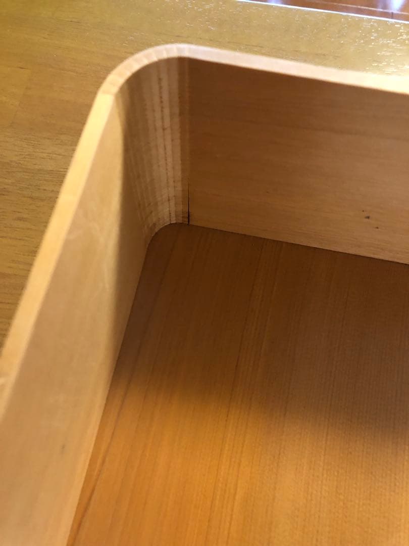 さとちゃん様 c-14 茶道具 炭斗 木製 神折敷 (大) 紙箱