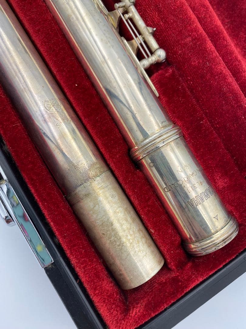 YAMAHA ヤマハ フルート YFL311 頭部管銀製 SILVER 刻印