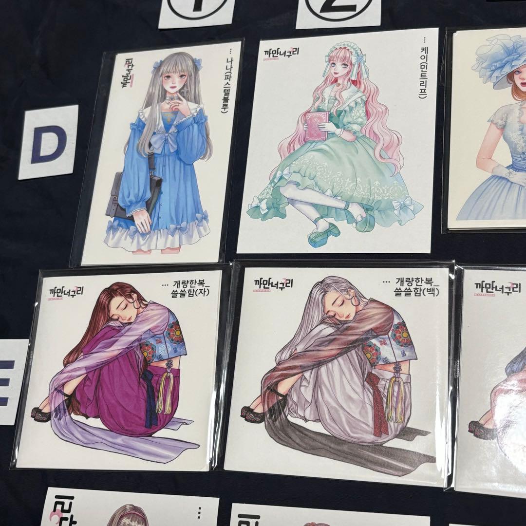 バラ売り可★【BU51海外ステッカー】黒いたぬき様、他。　女の子　人物ステッカー