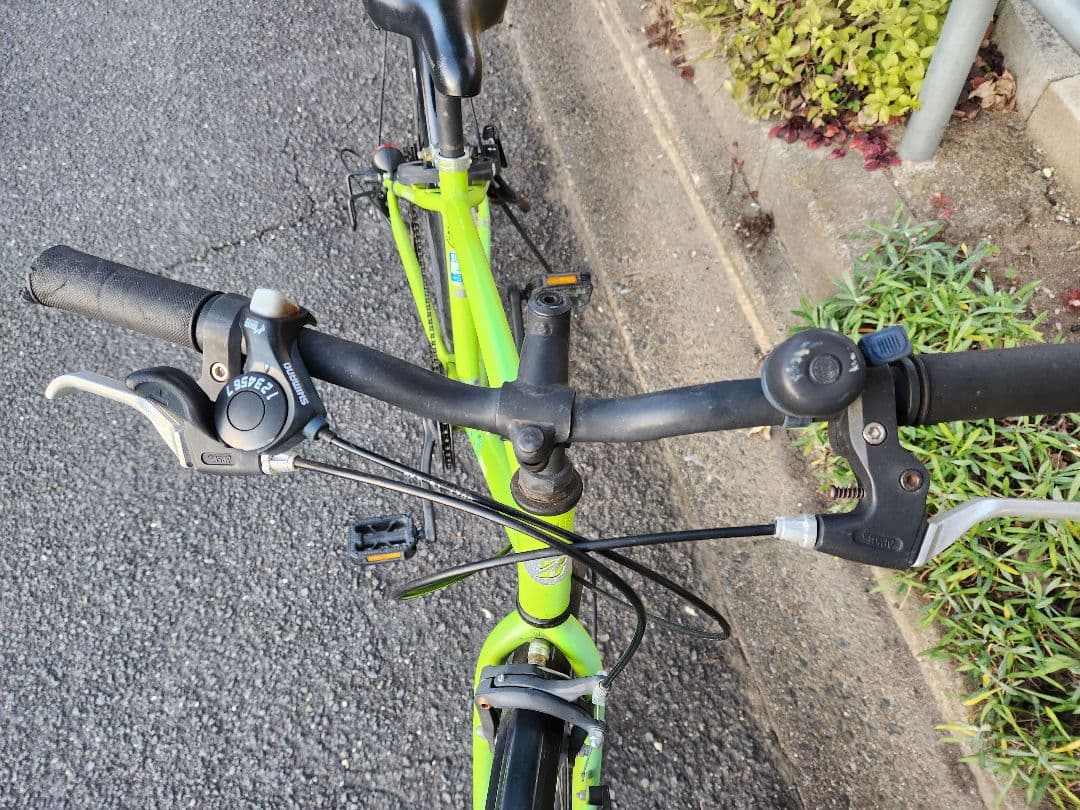 【直接引取限定】ブリジストン　シュライン　26インチ　ライトグリーン