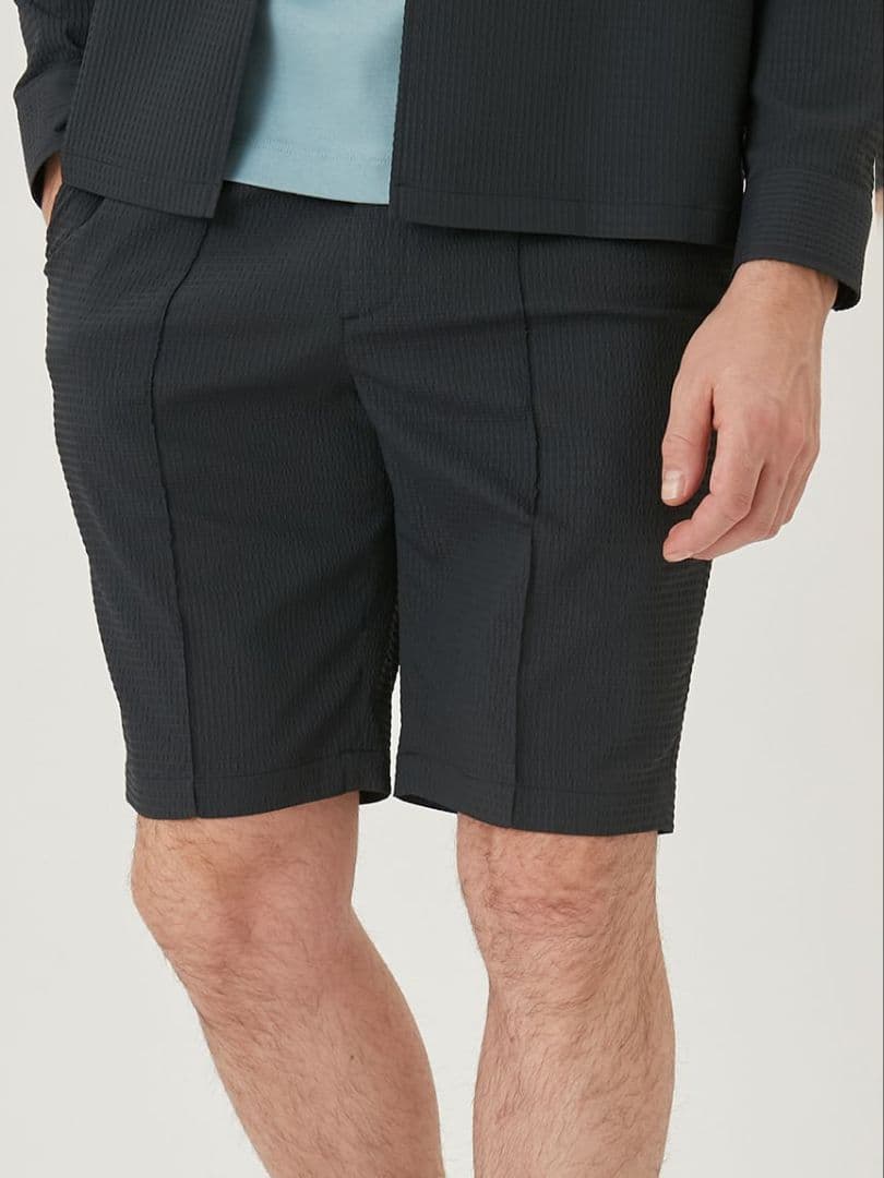 AOURE F.DOTTI SUCKER SETUP SHORTS アウール L