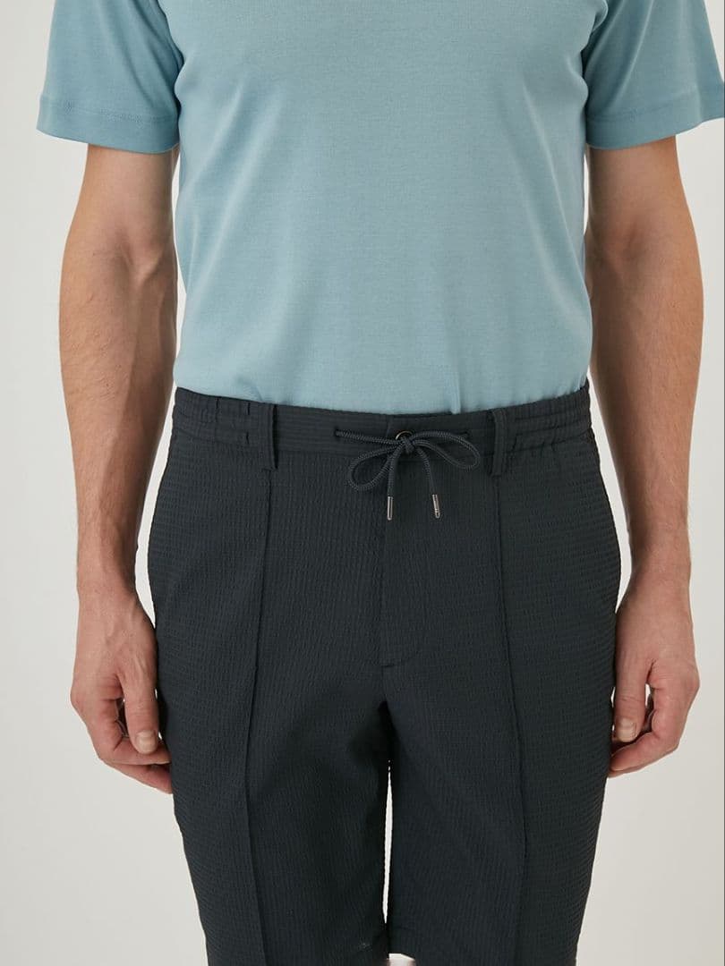 AOURE F.DOTTI SUCKER SETUP SHORTS アウール L