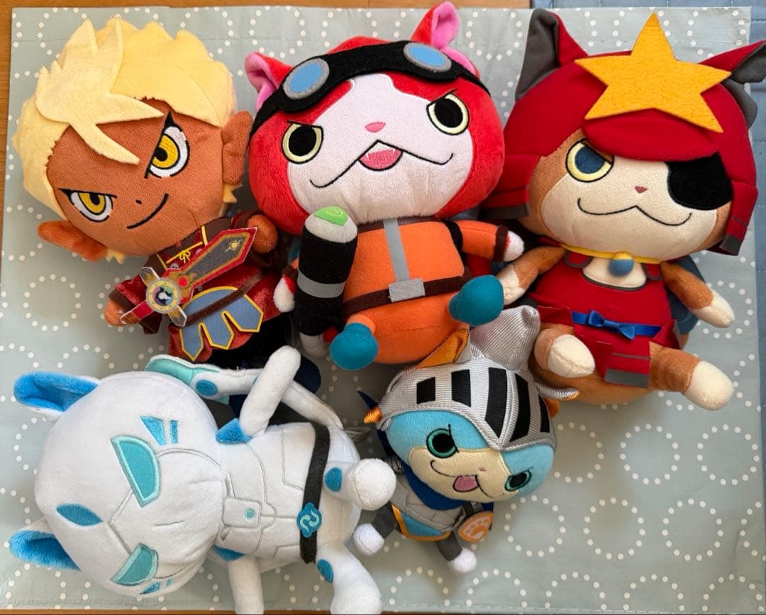 妖怪ウォッチぬいぐるみ【5体】