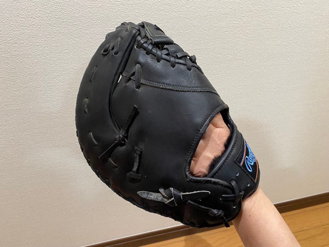 Rawlings 軟式ファーストミット 右投げ用 黒