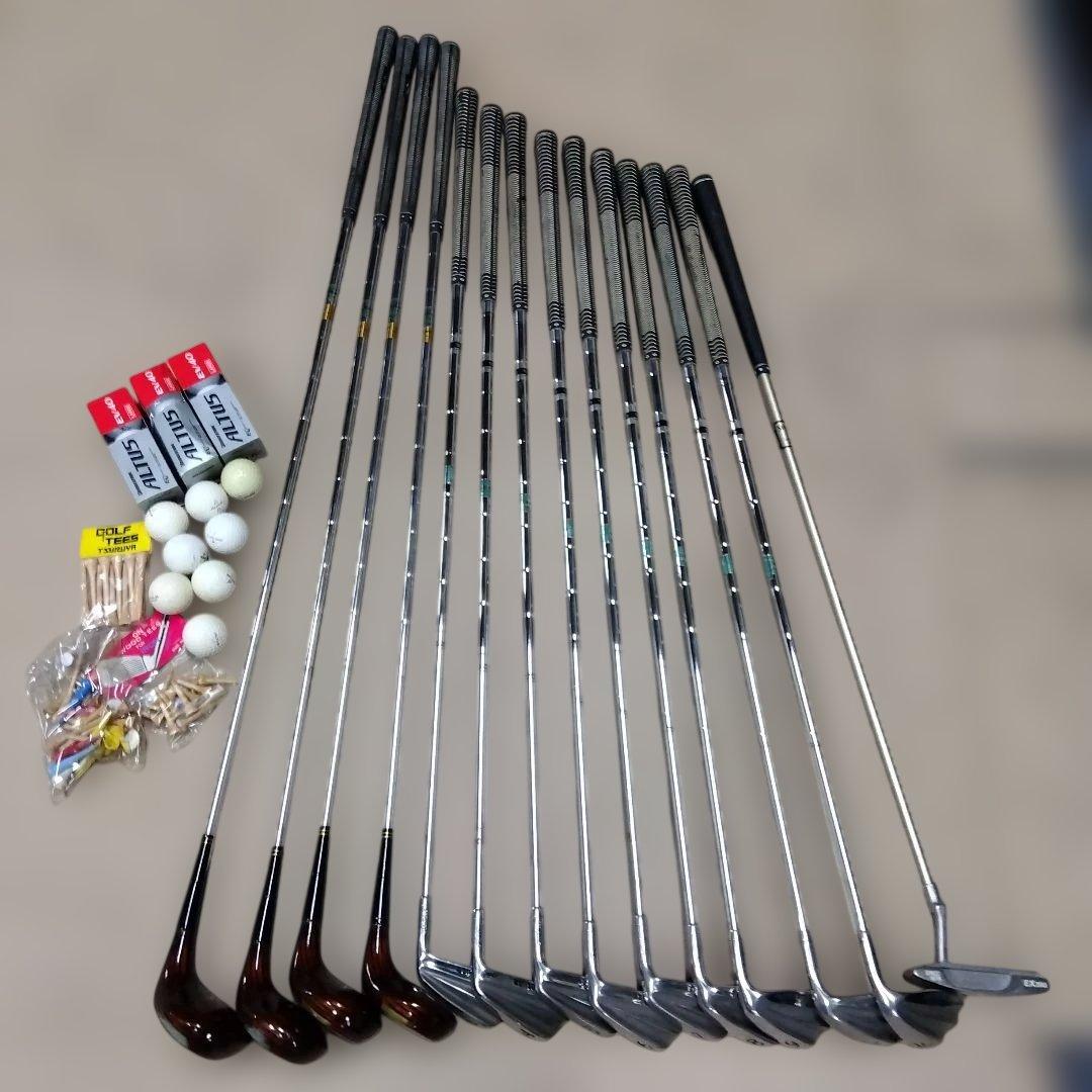 ③木製ヘッド　メンズゴルフクラブ　１４本セット