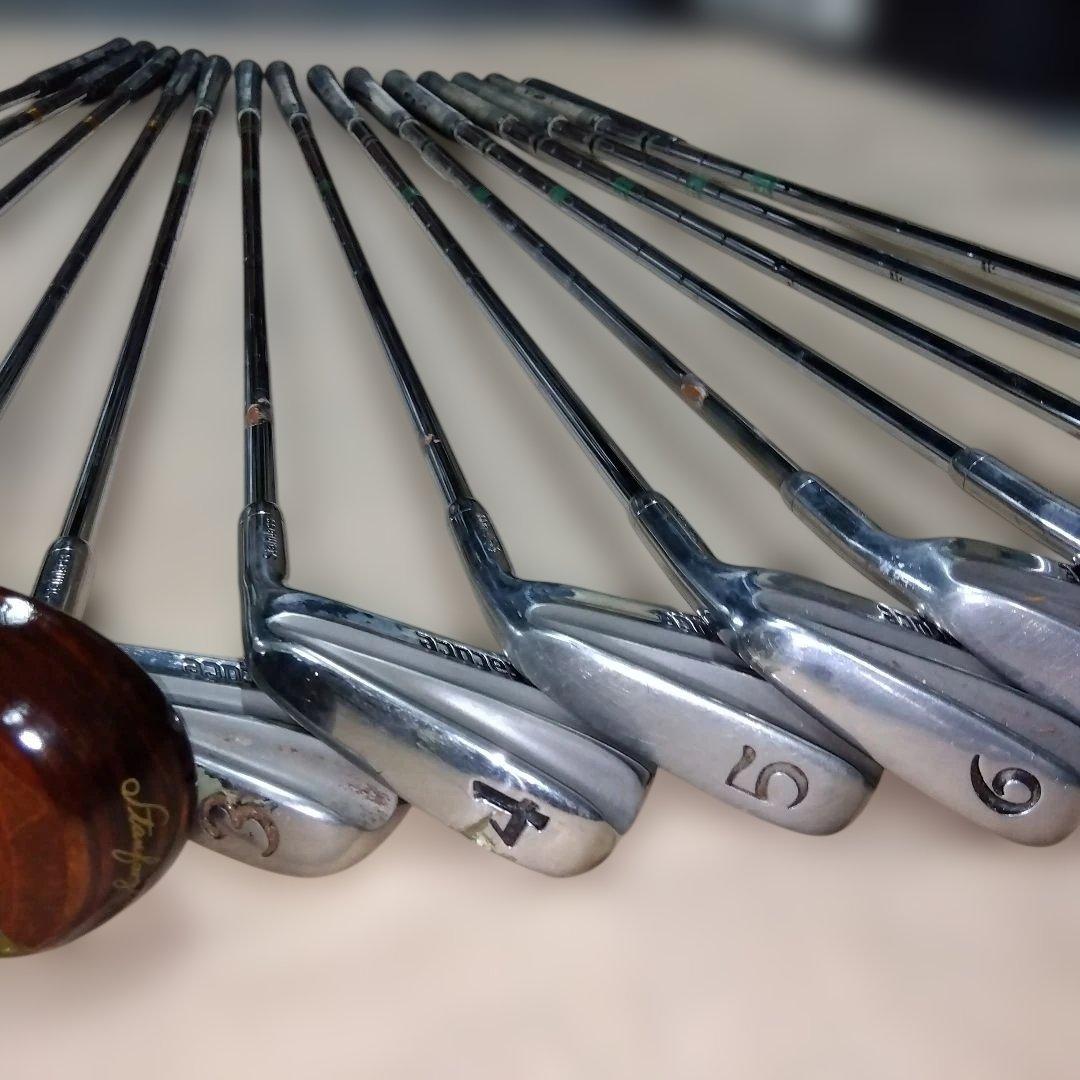 ③木製ヘッド　メンズゴルフクラブ　１４本セット