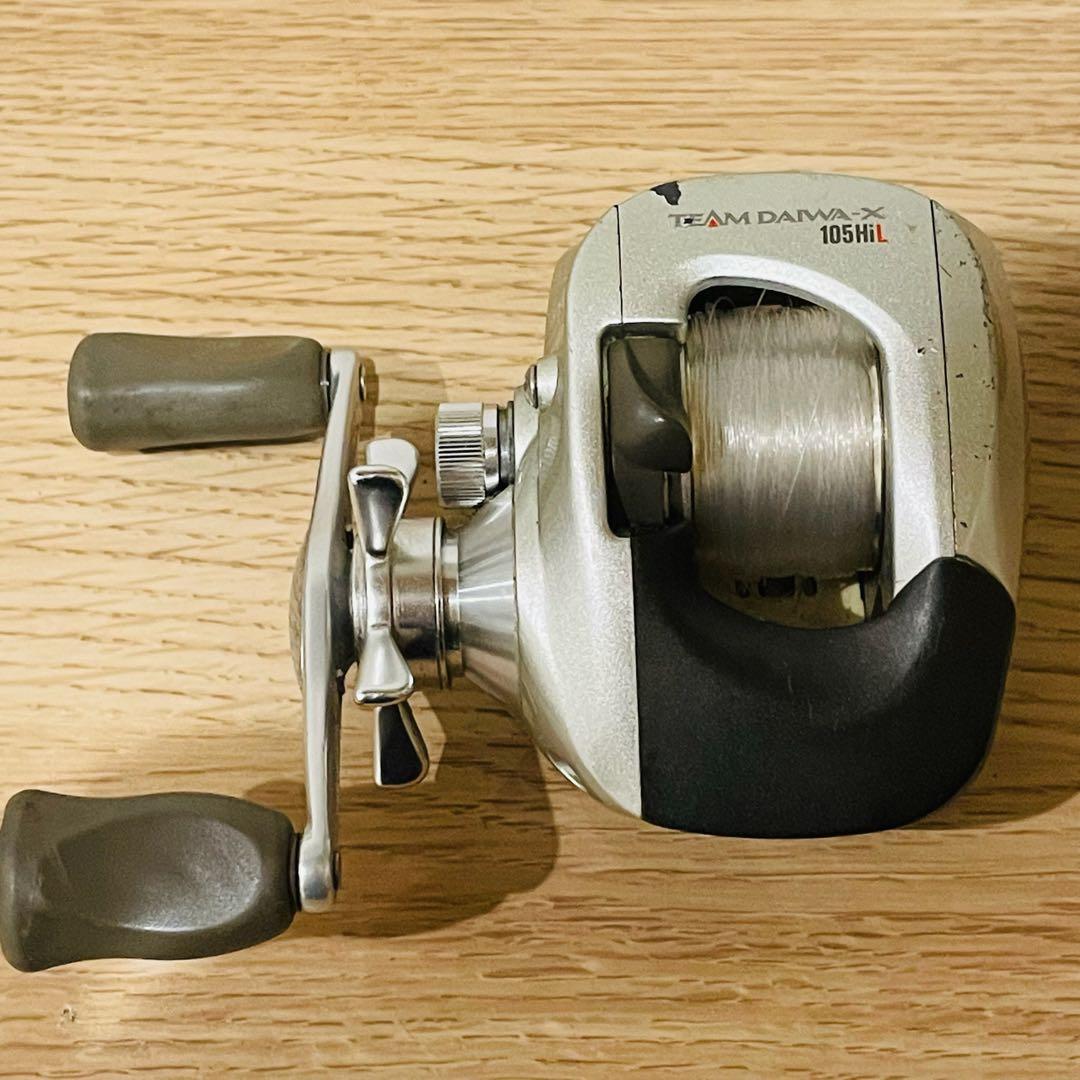 希少 DAIWA ダイワ TD-X 105HiL チームダイワ ベイトリール 左