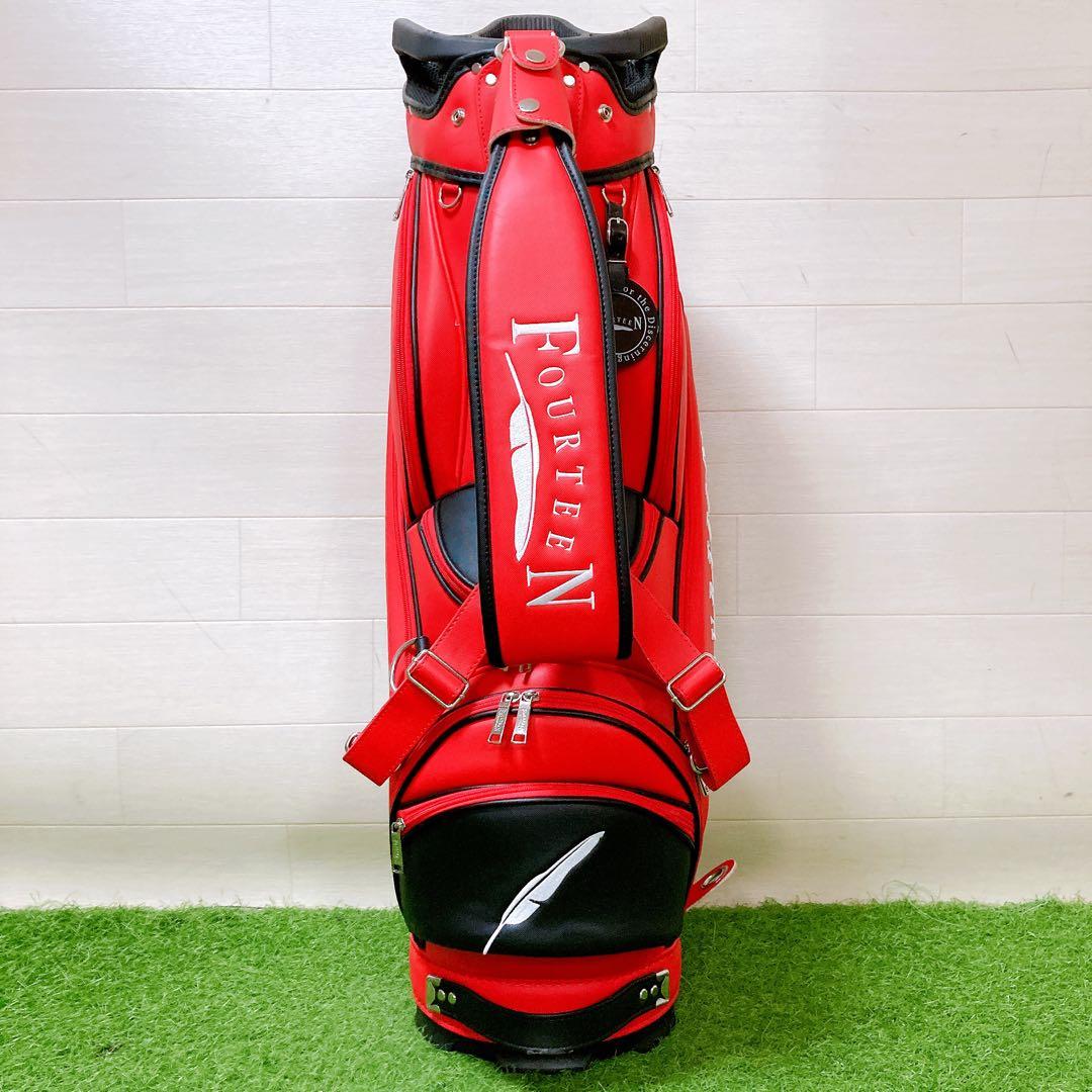 M. 廃盤希少　フォーティーン　ゴルフクラブ　キャディーバッグ　アスリートモデル