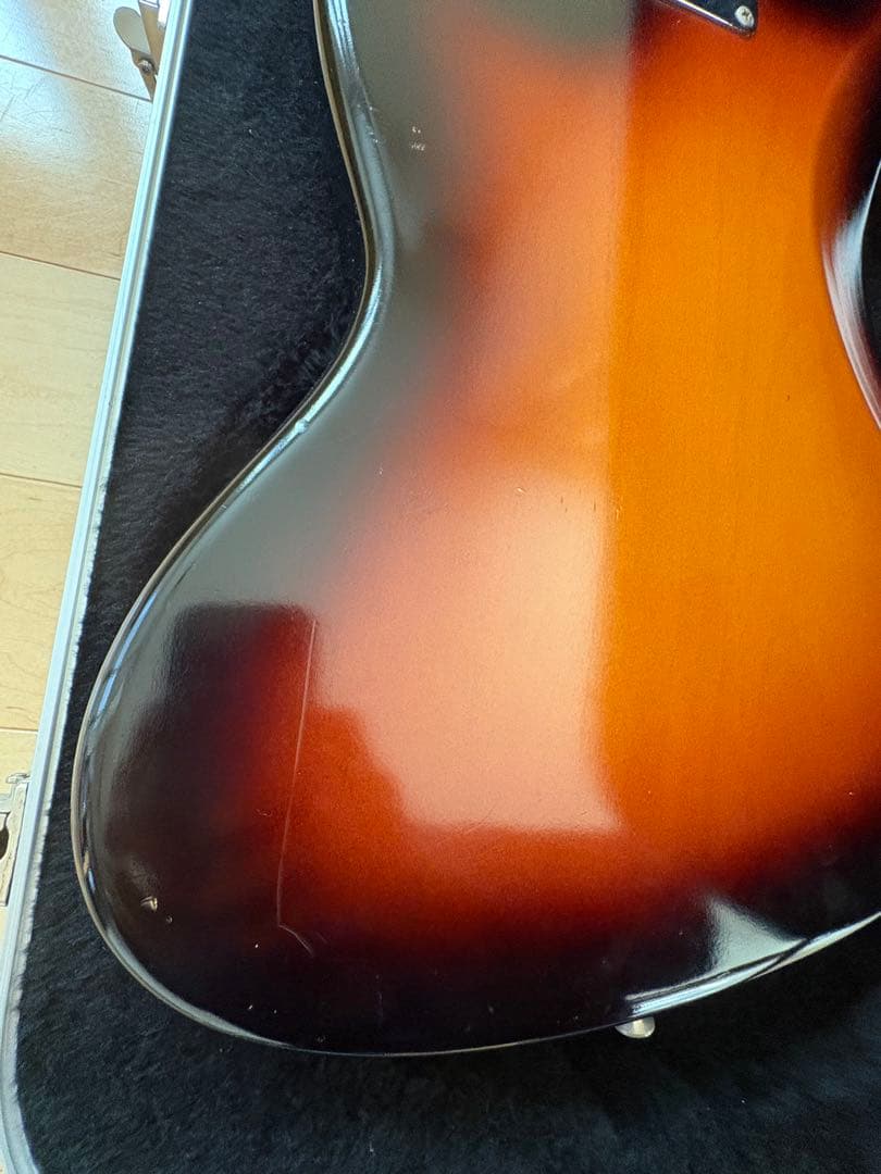 【希少】フリーダムカスタムギターリサーチ フレットレスベース ハードケース付