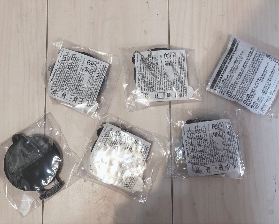 五等分の花嫁 ハイチュウ　ピザハット　ラバーキーホルダー 6個セット