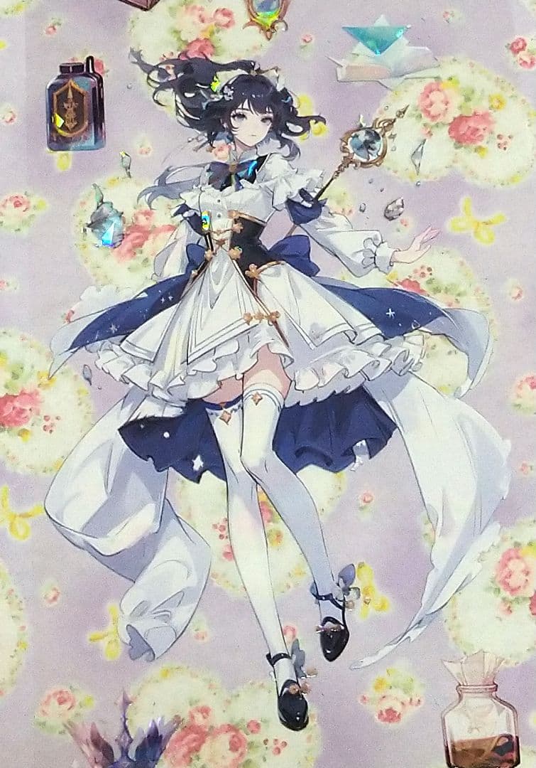 のこり１✩廃盤品✩J854＃戟影晨星(贝壳光)切り売り海外人物女の子AIマステ